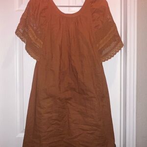Old Navy Women's Mini Dress in Rust